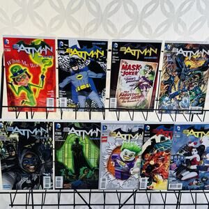 New‎ 52 Batman 30-36 38-39 Variant Lot Lego Selfie Alfred E Nueman Mad Bombshell